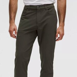 Lululemon ABC Classic-Fit 5-Pocket Pant – Size 30 x 30 | Gator Green Warpstreme